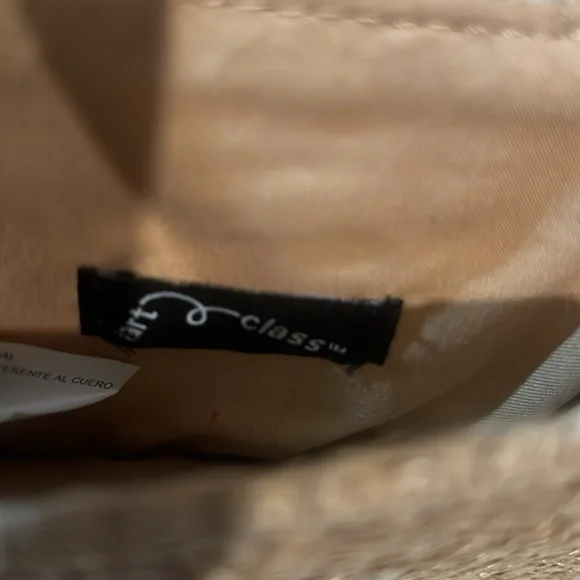 Mini Woven Crossbody Bag! Chain Link Strap. Turn Lock Closure. Metallic Gold - Picture 15 of 15